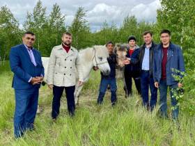 Якутский конный всадник Дугуйдан Винокуров, идущий из Оймякона в Москву, направляется в Башкирию