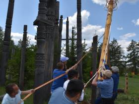 В городе Нюрба прошёл юбилейный Ысыах