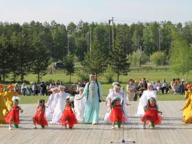 В городе Нюрба прошёл юбилейный Ысыах