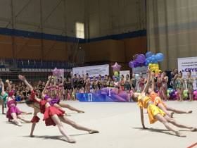 Открытый турнир по художественной гимнастике «Crystal Summer» стартовал в Якутске