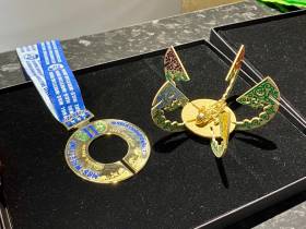 Победители чемпионата мира по мас-рестлингу в Якутске получат эксклюзивный комплект - медаль и кубок