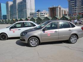 Якутия получила 25 машин по программе модернизации первичного звена здравоохранения