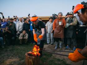 Конкурс кузнечного мастерства начался в рамках Ысыаха Олонхо в Верхневилюйске