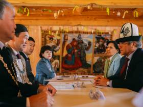 Госсекретарь Киргизской Республики посетил Ысыах Олонхо