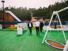 В Верхневилюйске заканчивают строительство крупных объектов благоустройства 