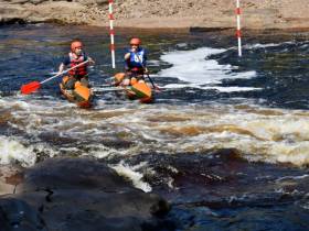 «Якутуголь» победил в соревнованиях по водному туризму