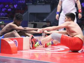 Российские мас-рестлеры вышли в финал чемпионата мира лишь с одной неудачей