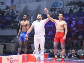 Российские мас-рестлеры вышли в финал чемпионата мира лишь с одной неудачей