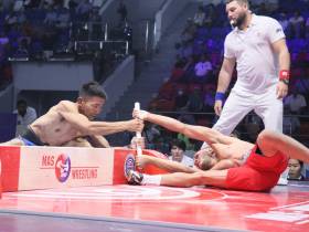 Российские мас-рестлеры вышли в финал чемпионата мира лишь с одной неудачей