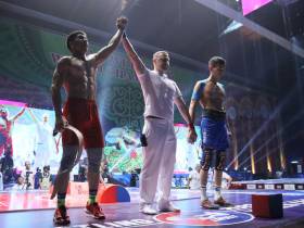 Российские мас-рестлеры вышли в финал чемпионата мира лишь с одной неудачей