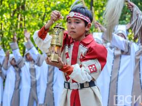 На Ленских столбах в Якутии зажгли огонь VII летних Игр "Дети Азии"