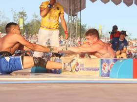 Алексей Уваровский и Айсен Ботуев лидируют по итогам первого дня Игр Дыгына