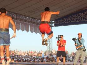 Алексей Уваровский и Айсен Ботуев лидируют по итогам первого дня Игр Дыгына