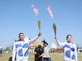 Якутия передала огонь Игр "Дети Азии" Приморскому краю