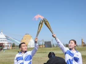 Якутия передала огонь Игр "Дети Азии" Приморскому краю