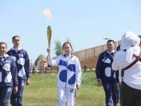 Якутия передала огонь Игр "Дети Азии" Приморскому краю