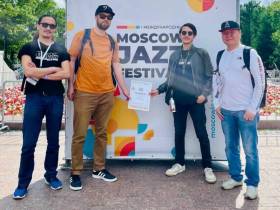 Якутская группа "Session club" приняла участие в первом Московском джаз-фестивале