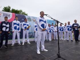 В Большом Камне дали старт эстафеты огня игр «Дети Азии» по Приморскому краю