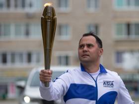 В Большом Камне дали старт эстафеты огня игр «Дети Азии» по Приморскому краю