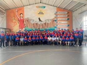 В Хангаласском улусе торжественно проводили сборную на VIII Спортивные игры народов Якутии