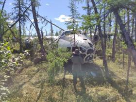 С самолёта Ан-30, совершившего жёсткую посадку в Якутии, изъяли бортовые самописцы