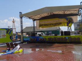 Ураганный ветер обрушился на село Борогонцы. Есть повреждения и пострадавшие