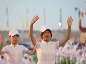 Генеральная репетиция открытия Игр народов Якутии прошла в Борогонцах