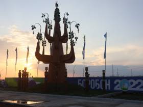 Генеральная репетиция открытия Спортивных игр народов Якутии прошла в Борогонцах