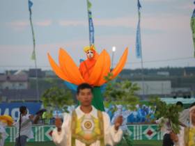 Генеральная репетиция открытия Спортивных игр народов Якутии прошла в Борогонцах