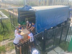 Якутские спасатели доставили дизель-генераторы в Усть-Алданский район