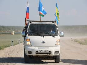 Состоялся велопробег из Чурапчи до Борогонцев, посвящённый Спортивным играм народов Якутии