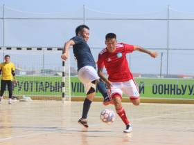 Мегино-Кангаласский и Ленский районы выиграли утренние матчи по мини-футболу