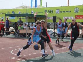 Команды из Якутска и Намцев стали чемпионами VIII Спортивных игр народов Якутии по стритболу