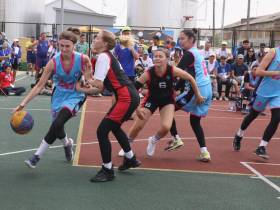 Команды из Якутска и Намцев стали чемпионами VIII Спортивных игр народов Якутии по стритболу