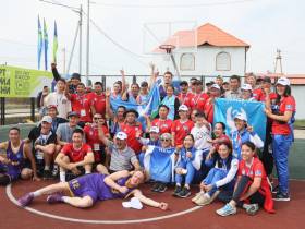 Команды из Якутска и Намцев стали чемпионами VIII Спортивных игр народов Якутии по стритболу