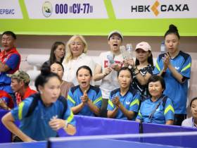 Стали известны команды-победители по настольному теннису VIII Игр народов Якутии