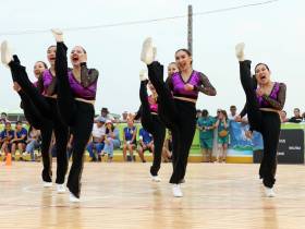Сборная Якутска победила в фитнес-аэробике на VIII Играх народов республики