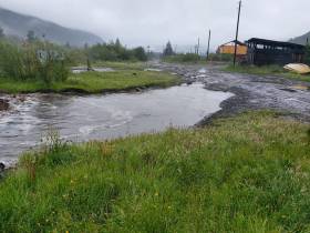 До 27 увеличилось количество подтопленных дворов в селе Себян-Кюель