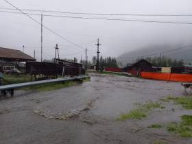 До 27 увеличилось количество подтопленных дворов в селе Себян-Кюель