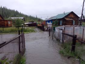 До 27 увеличилось количество подтопленных дворов в селе Себян-Кюель