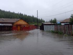 До 27 увеличилось количество подтопленных дворов в селе Себян-Кюель