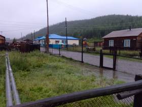 До 27 увеличилось количество подтопленных дворов в селе Себян-Кюель