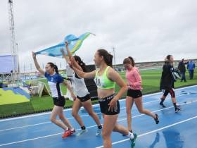 Верхневилюйский район стал чемпионом Игр народов Якутии в эстафете среди женщин