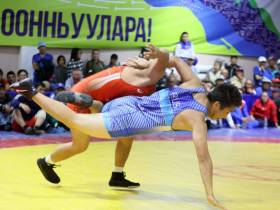 Тютрин, Скрябин и другие звёздные борцы взяли золотые медали Спортивных игр народов Якутии