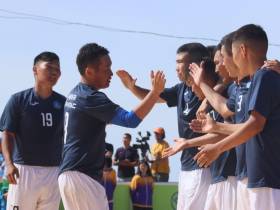 Сборная Мегино-Кангаласского района по мини-футболу завоевала бронзу Спортивных игр народов Якутии