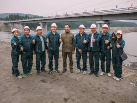 В Якутии досрочно введён в эксплуатацию мостовой переход через реку Аллах-Юнь