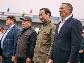 В Якутии досрочно введён в эксплуатацию мостовой переход через реку Аллах-Юнь