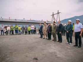 В Якутии досрочно введён в эксплуатацию мостовой переход через реку Аллах-Юнь