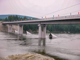 В Якутии досрочно введён в эксплуатацию мостовой переход через реку Аллах-Юнь