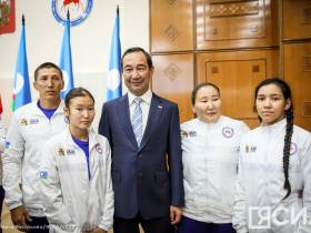 Международные спортивные игры «Дети Азии»: глава Якутии встретился со сборной республики